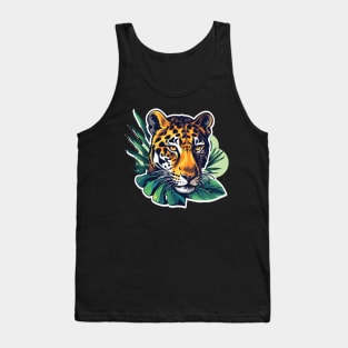 Tiger Face Jungle Tank Top